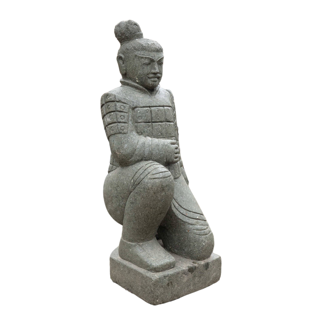 Sitting Army Sculpture