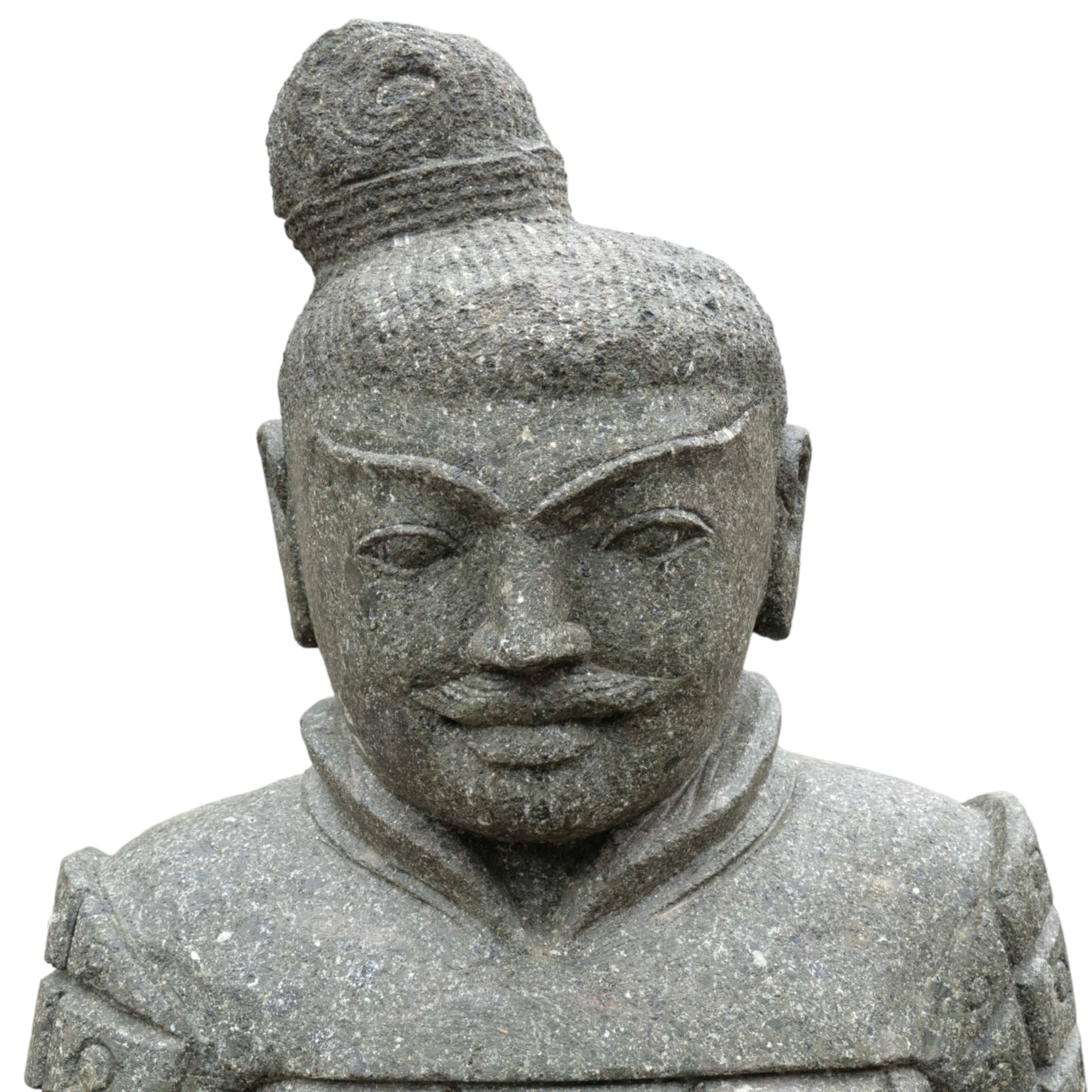 Sitting Army Sculpture