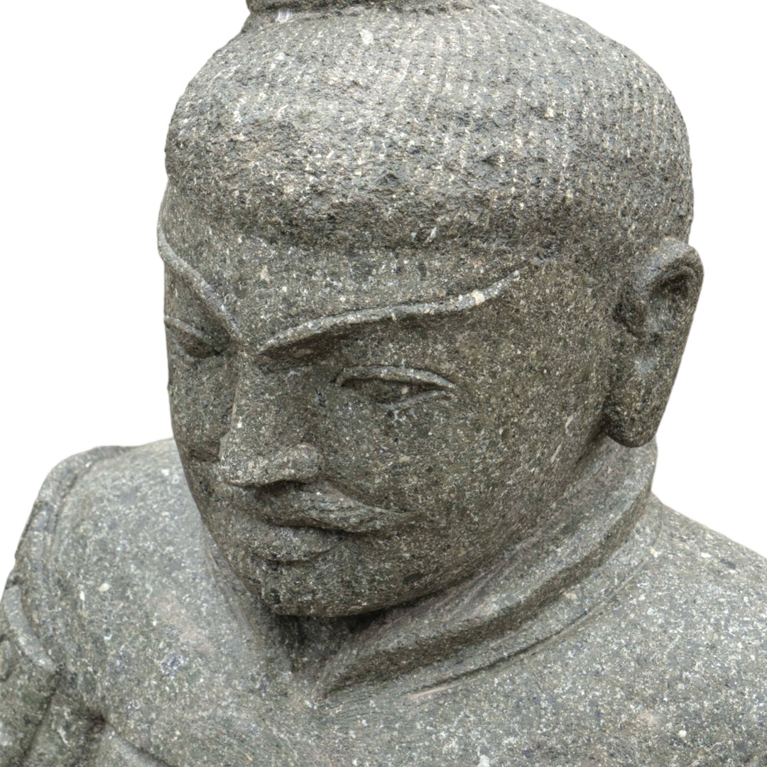 Sitting Army Sculpture