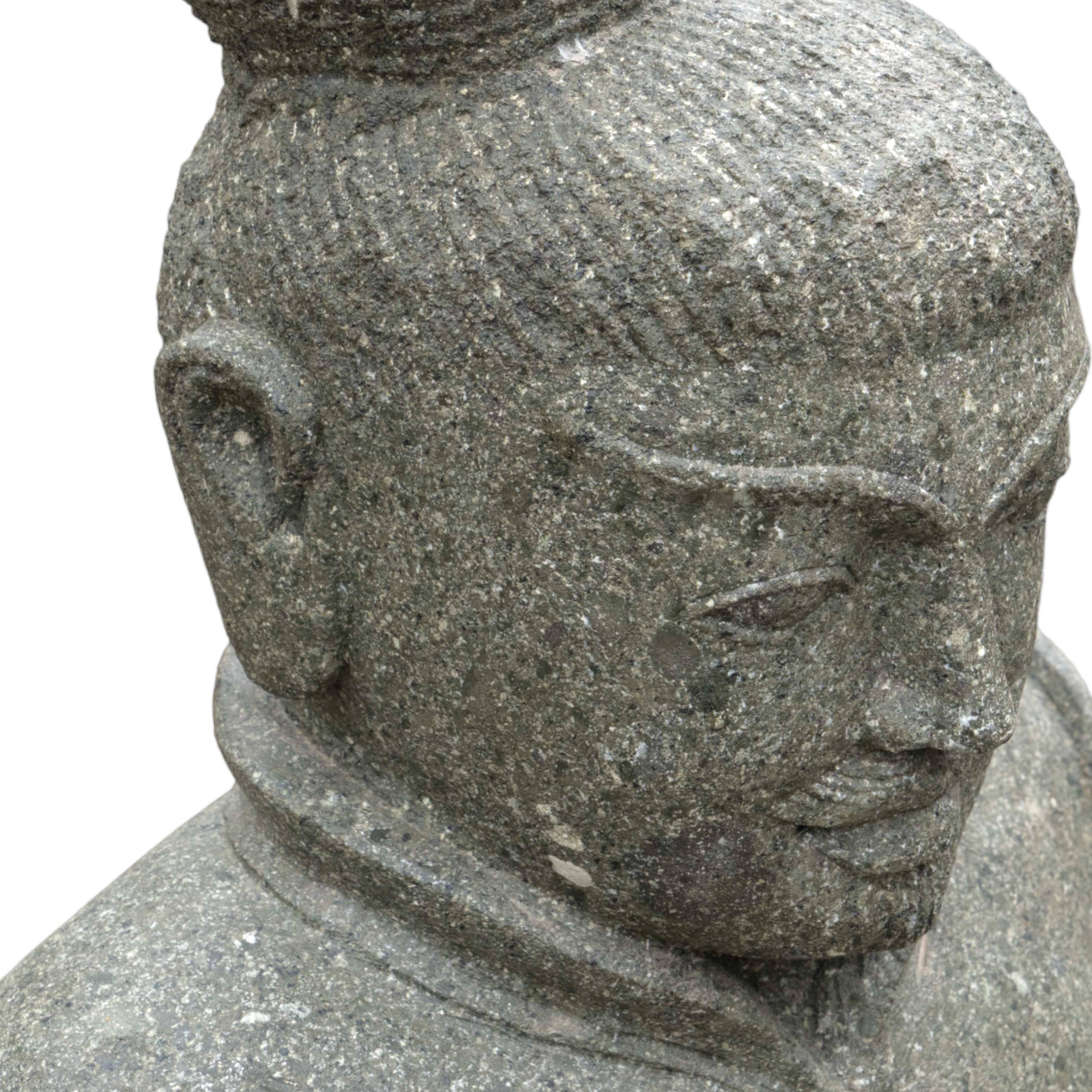 Sitting Army Sculpture