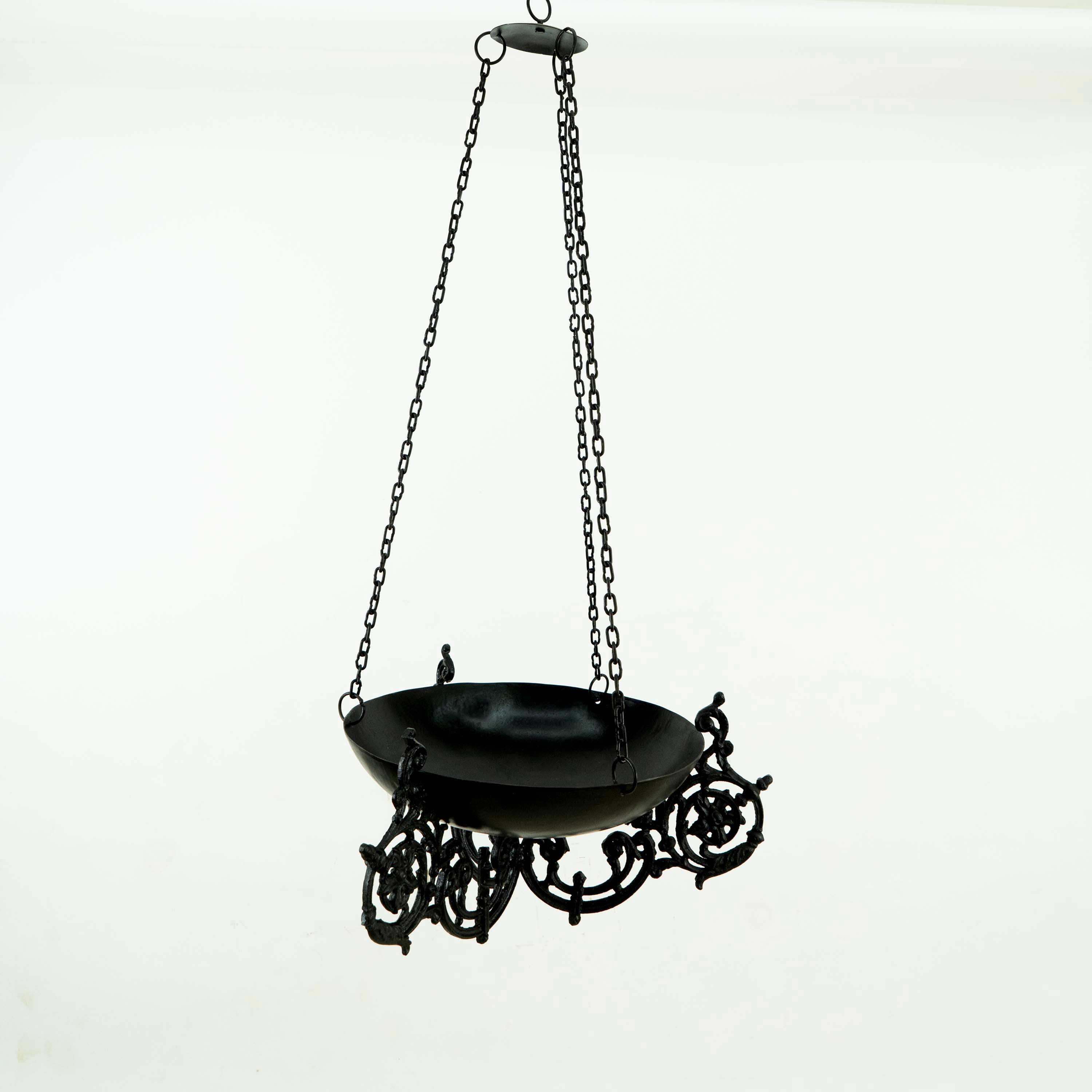 Cast Iron Hanging Planter
