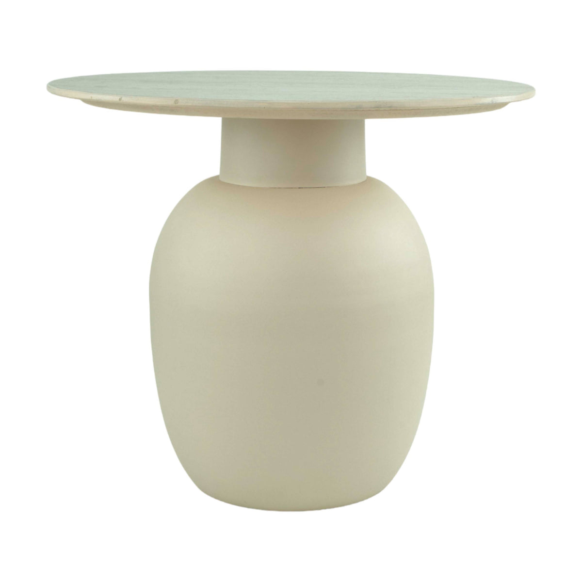 Ceramic Top Centre Table Metal Base (Set of 2)