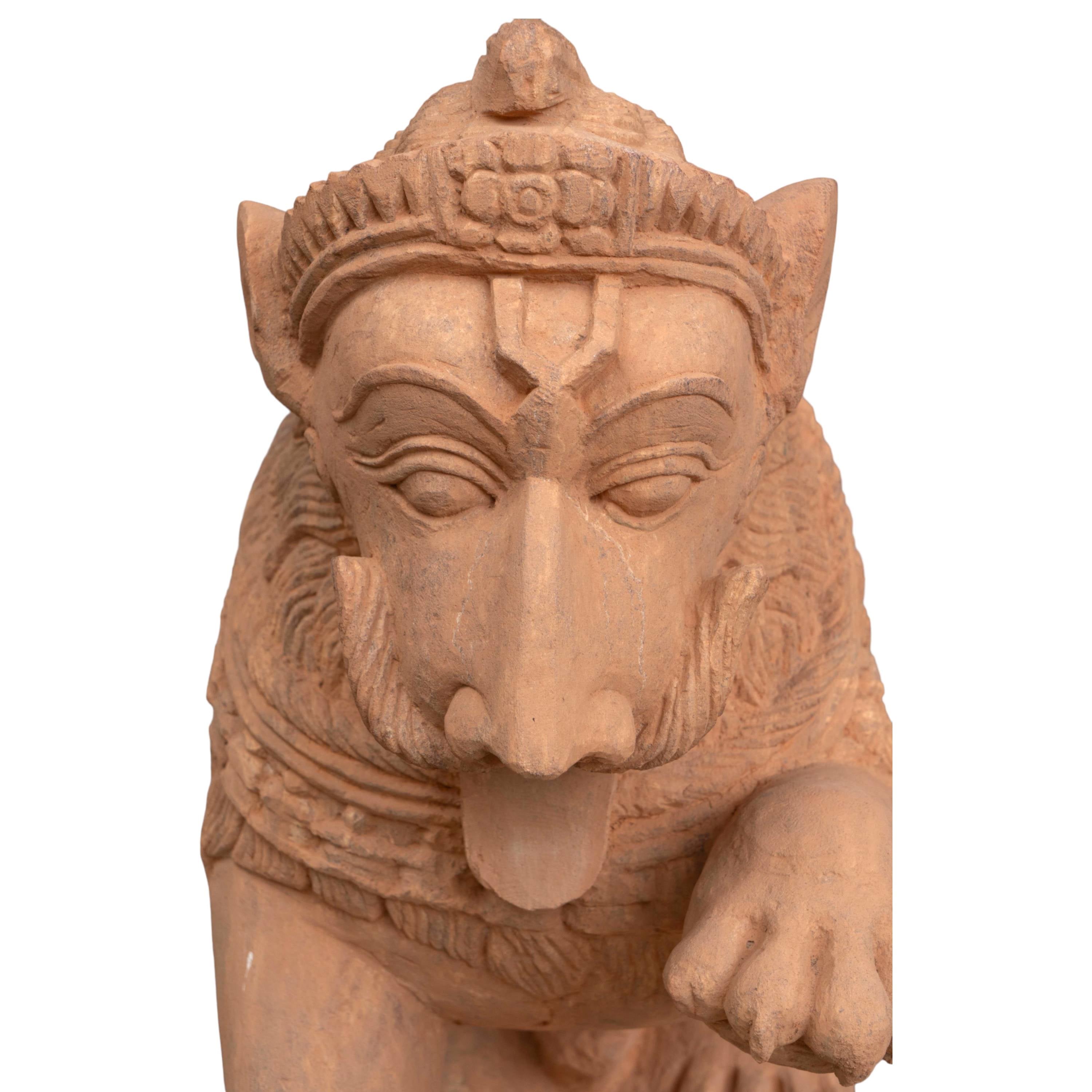 Rajasi Simha Sculpture