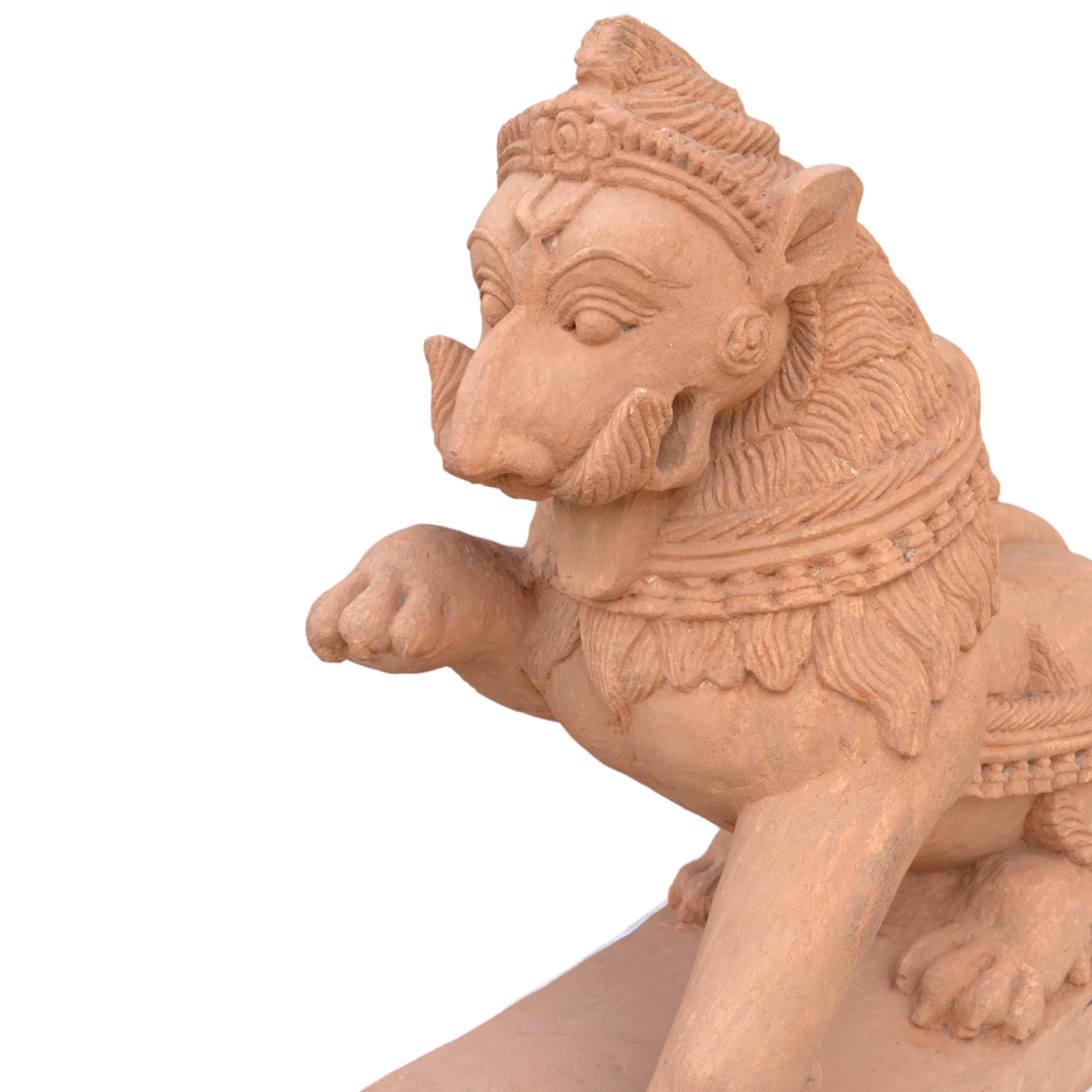 Rajasi Simha Sculpture