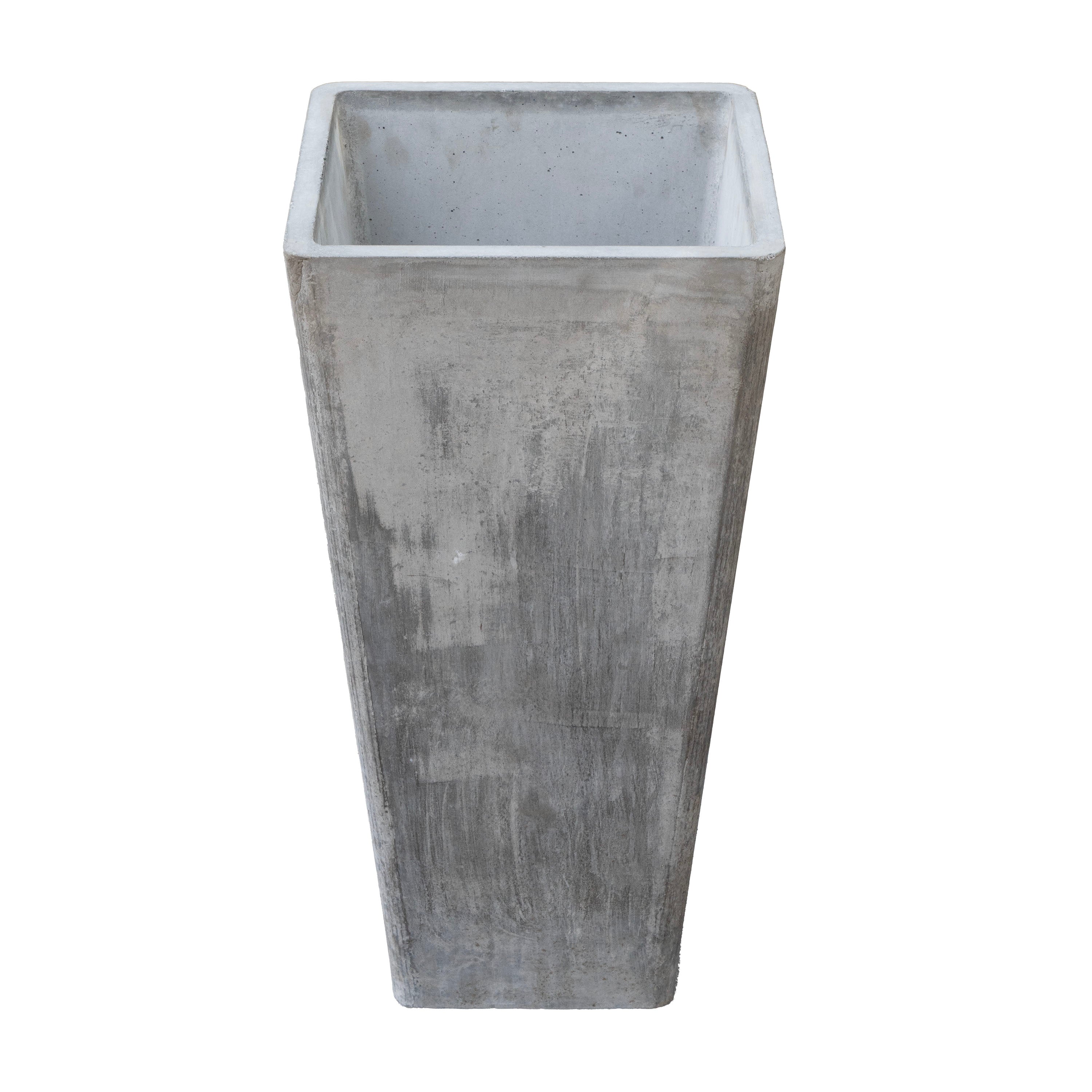 Grey Cone pot