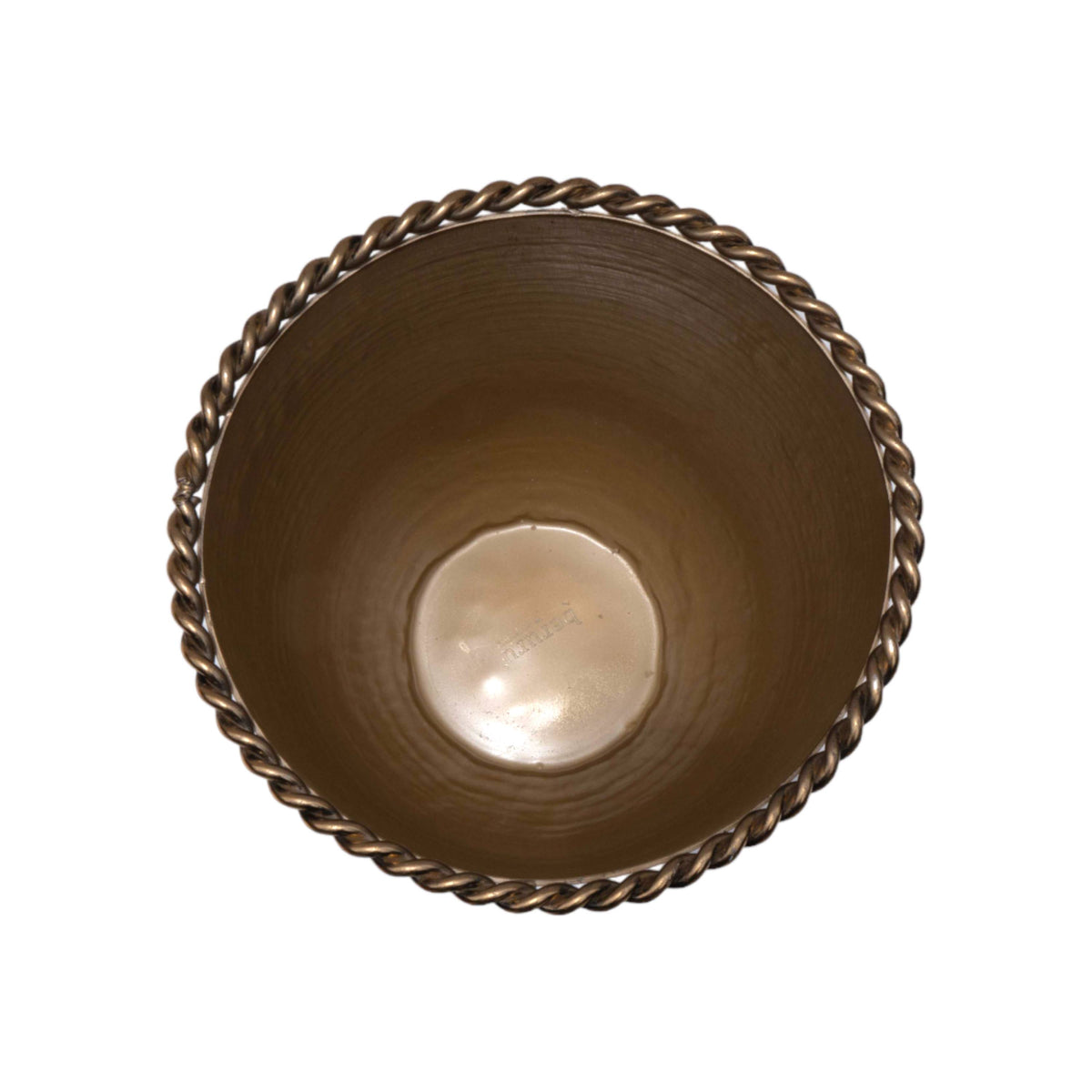 Pot Oblong Braided Rim