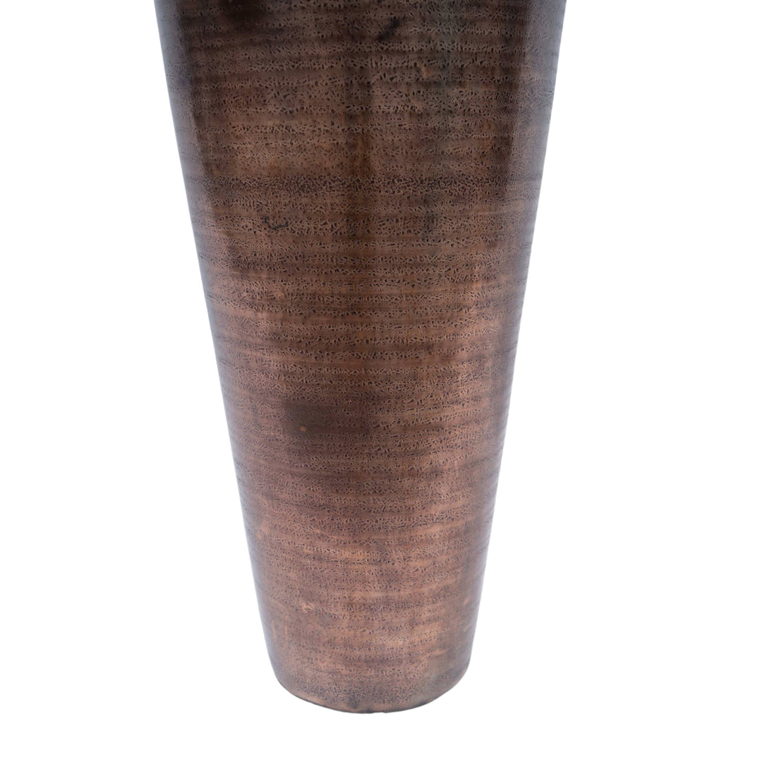 Antique Copper Vase Tall