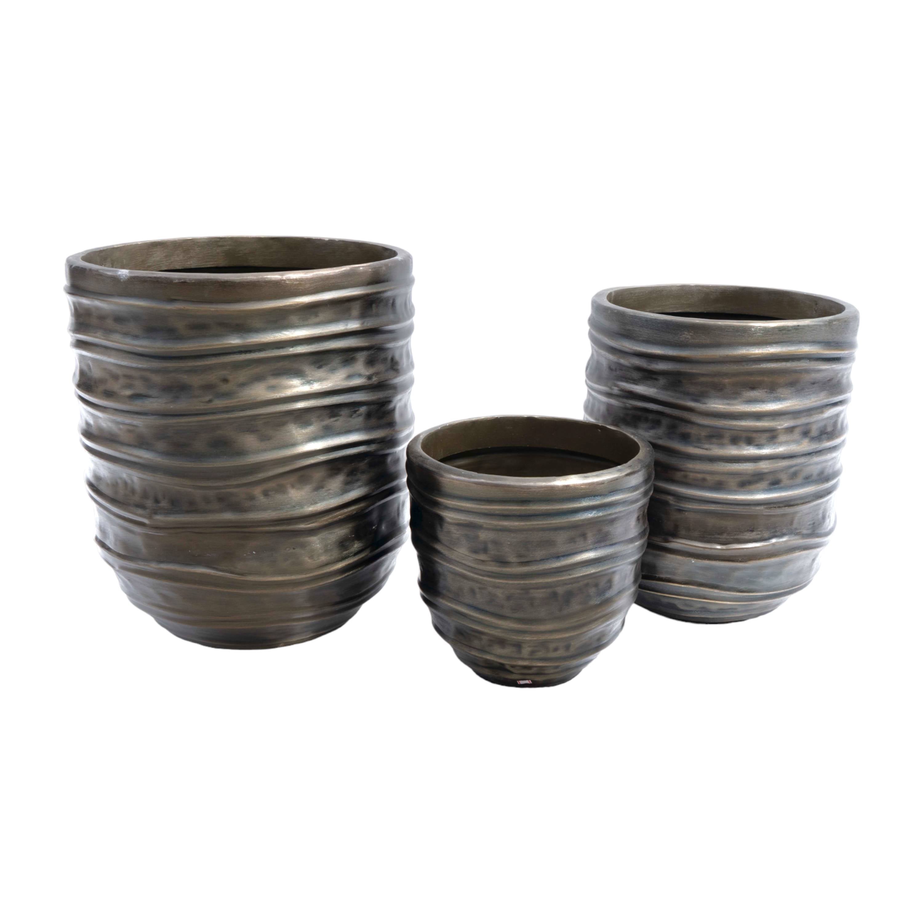 Pot Ruffles Aluminium