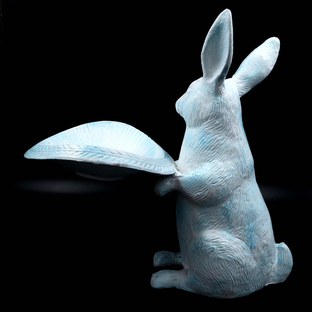 Verdi Blue Patina Rabbit