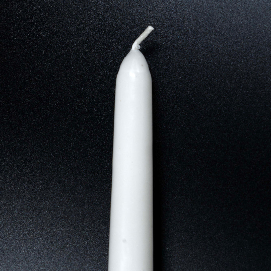 White Tapered Candle