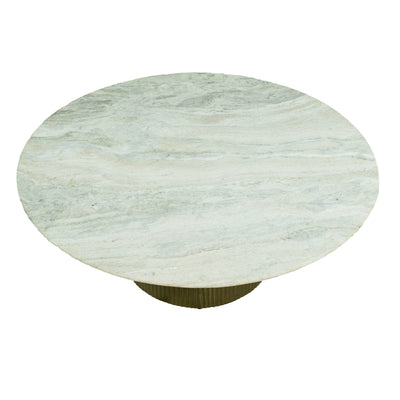 Marble Centre Table with Fluted