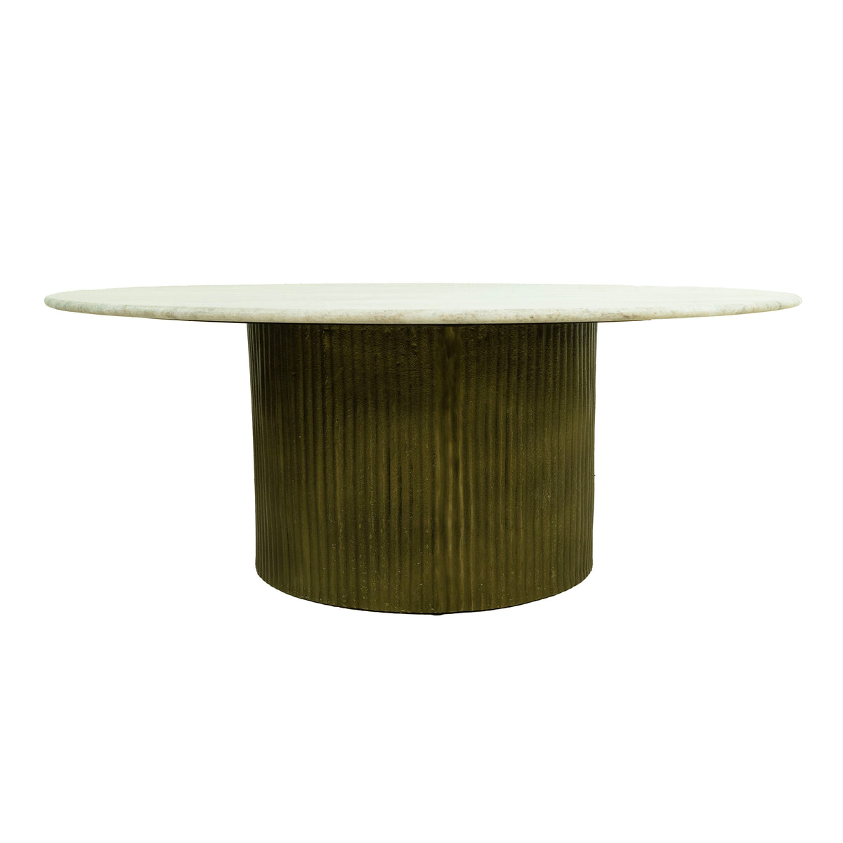 Marble Centre Table with Fluted