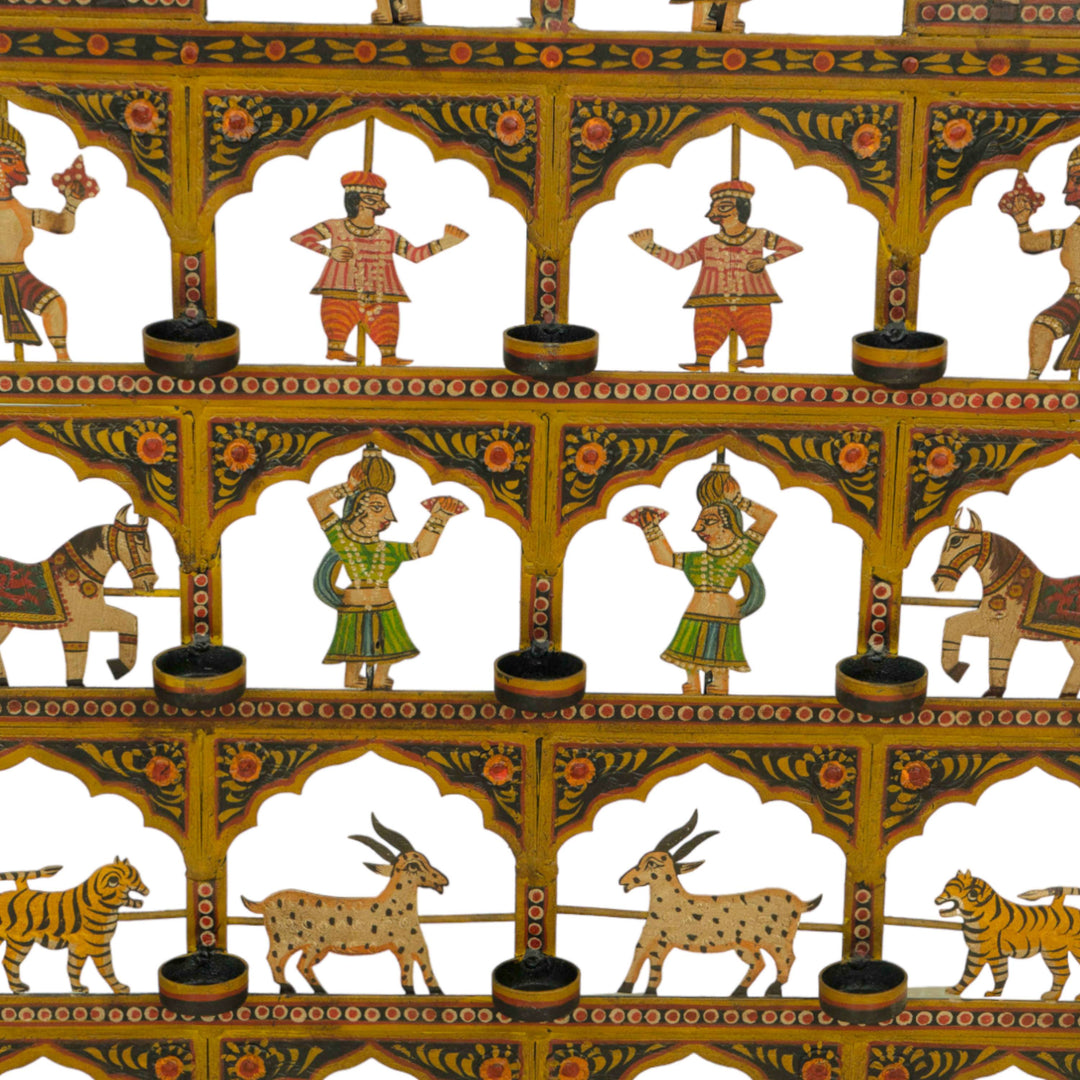 Multi Colour Iron Toran