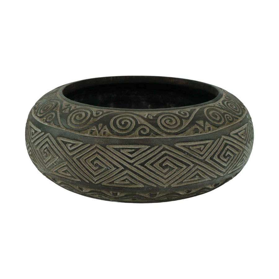 Wooden Bowl Etched