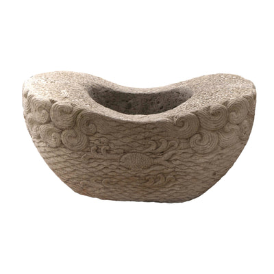 Stone Boat Pot