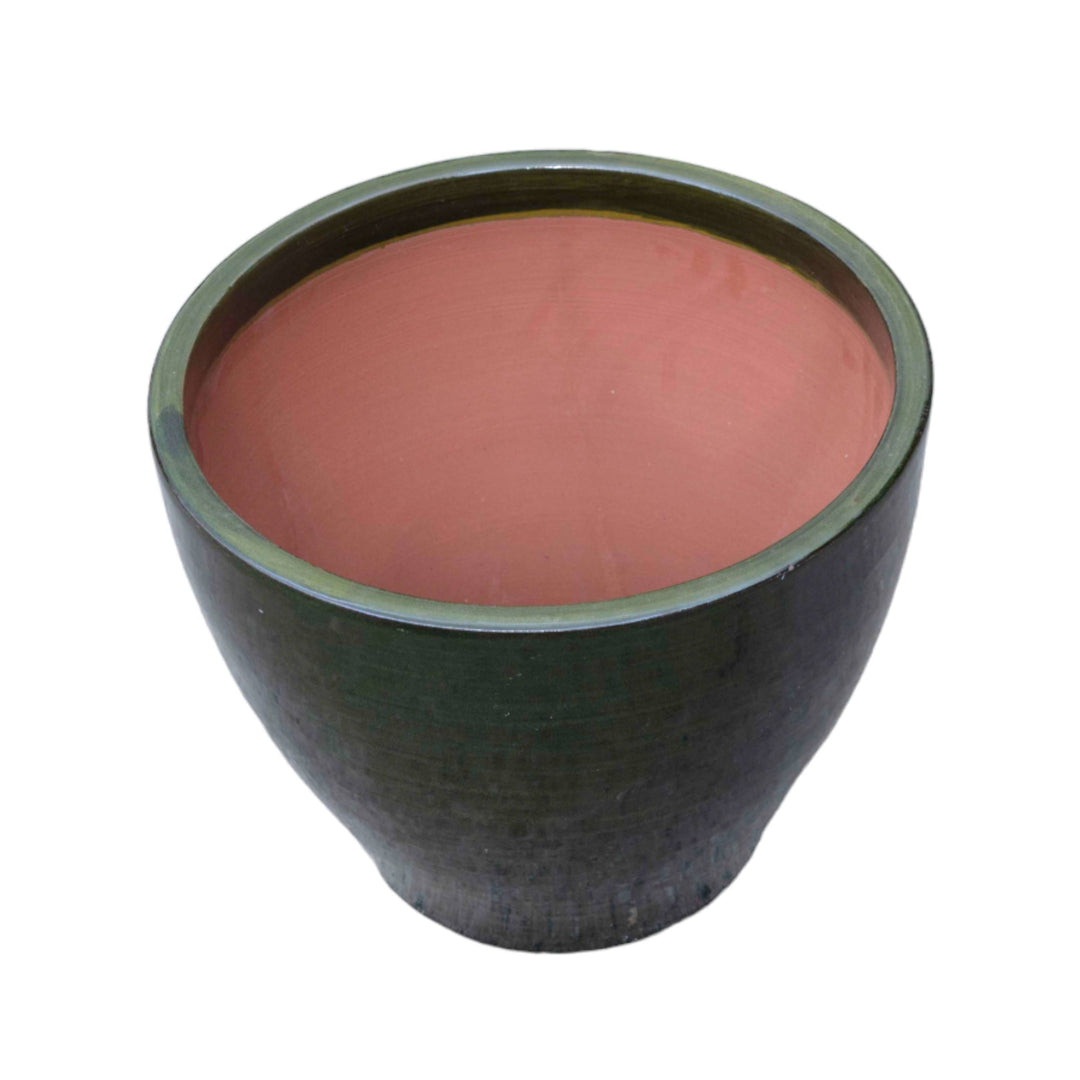 Round Antique Ceramic Pot