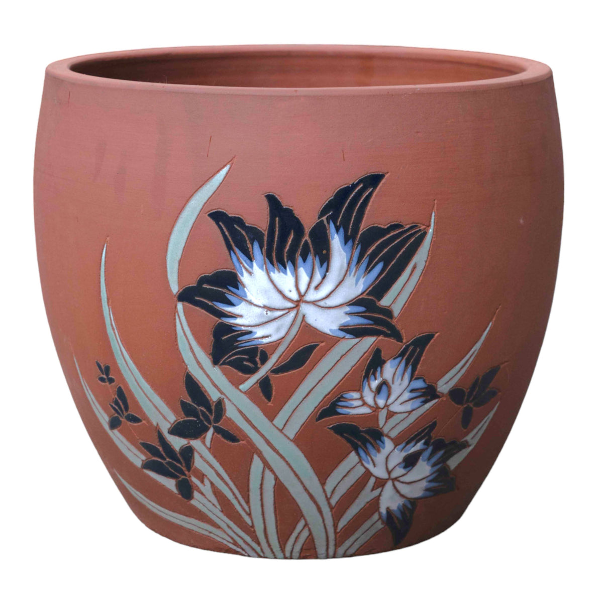 Terracotta Motif Pot