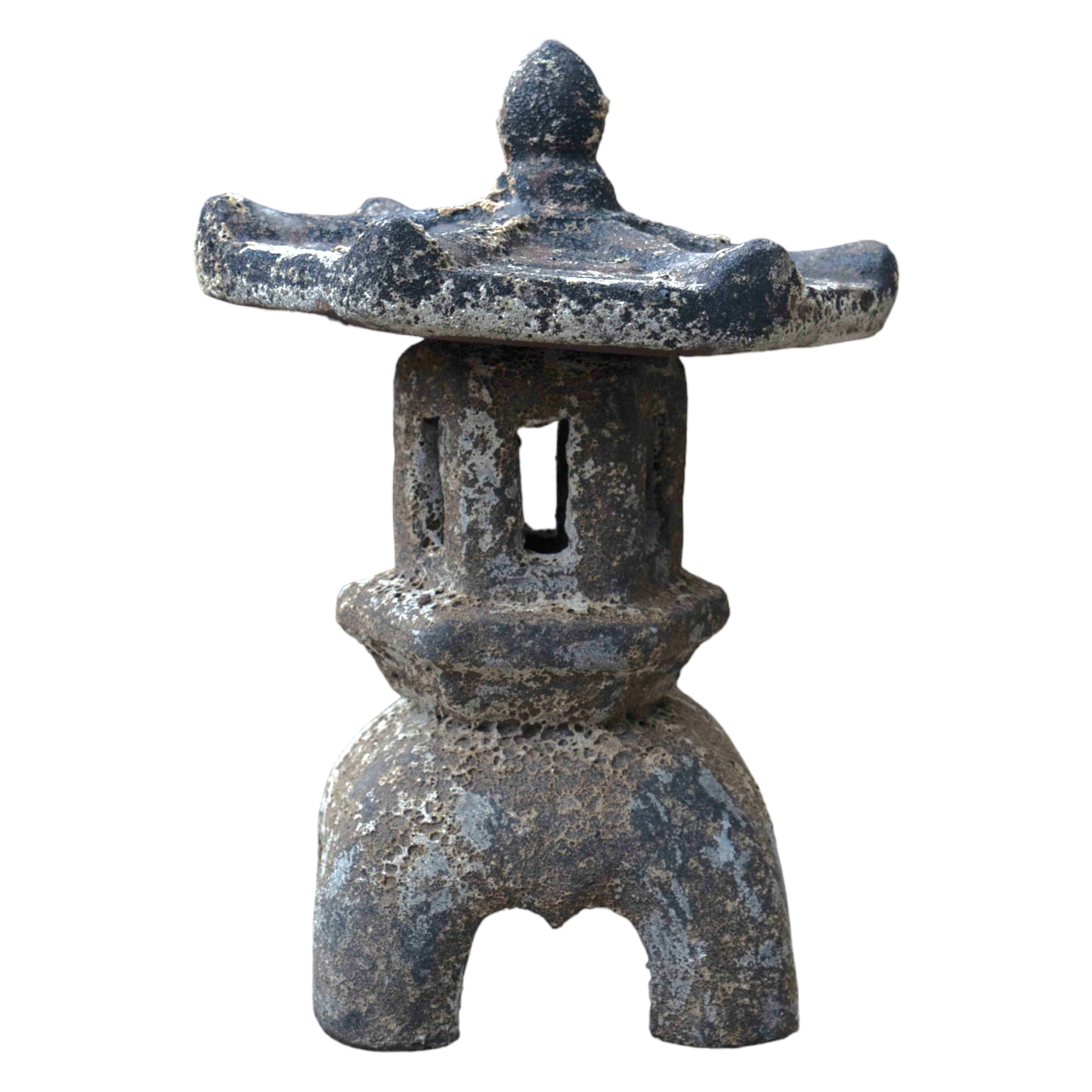 Garden Lamp Pagoda Ceramic