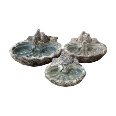 Birdbath sandblast