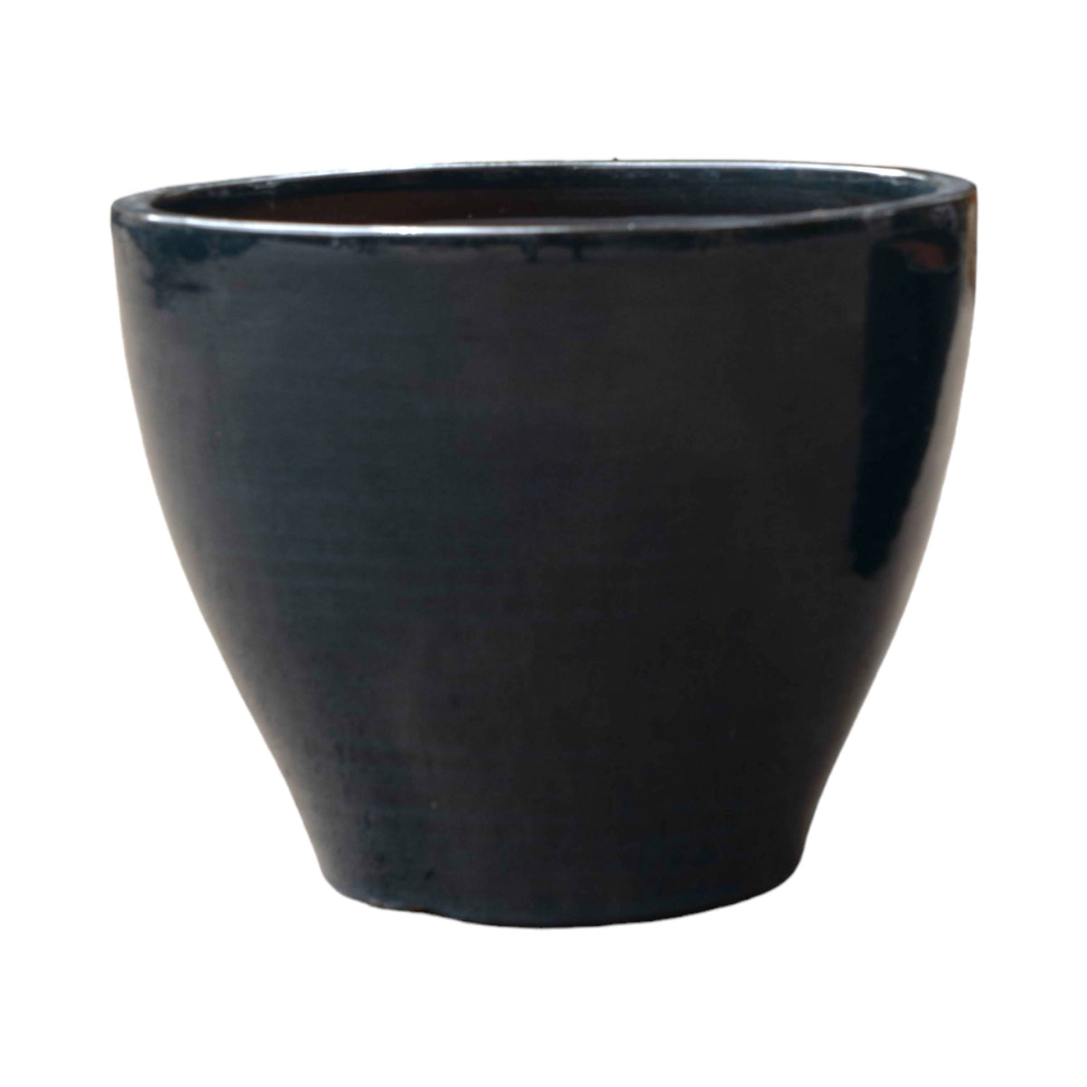 Cone Moisac Blue Ceramic Pot