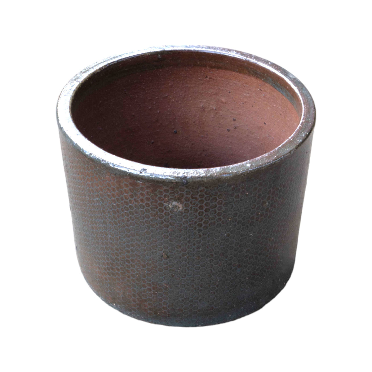 Round Antique Ceramic Pot