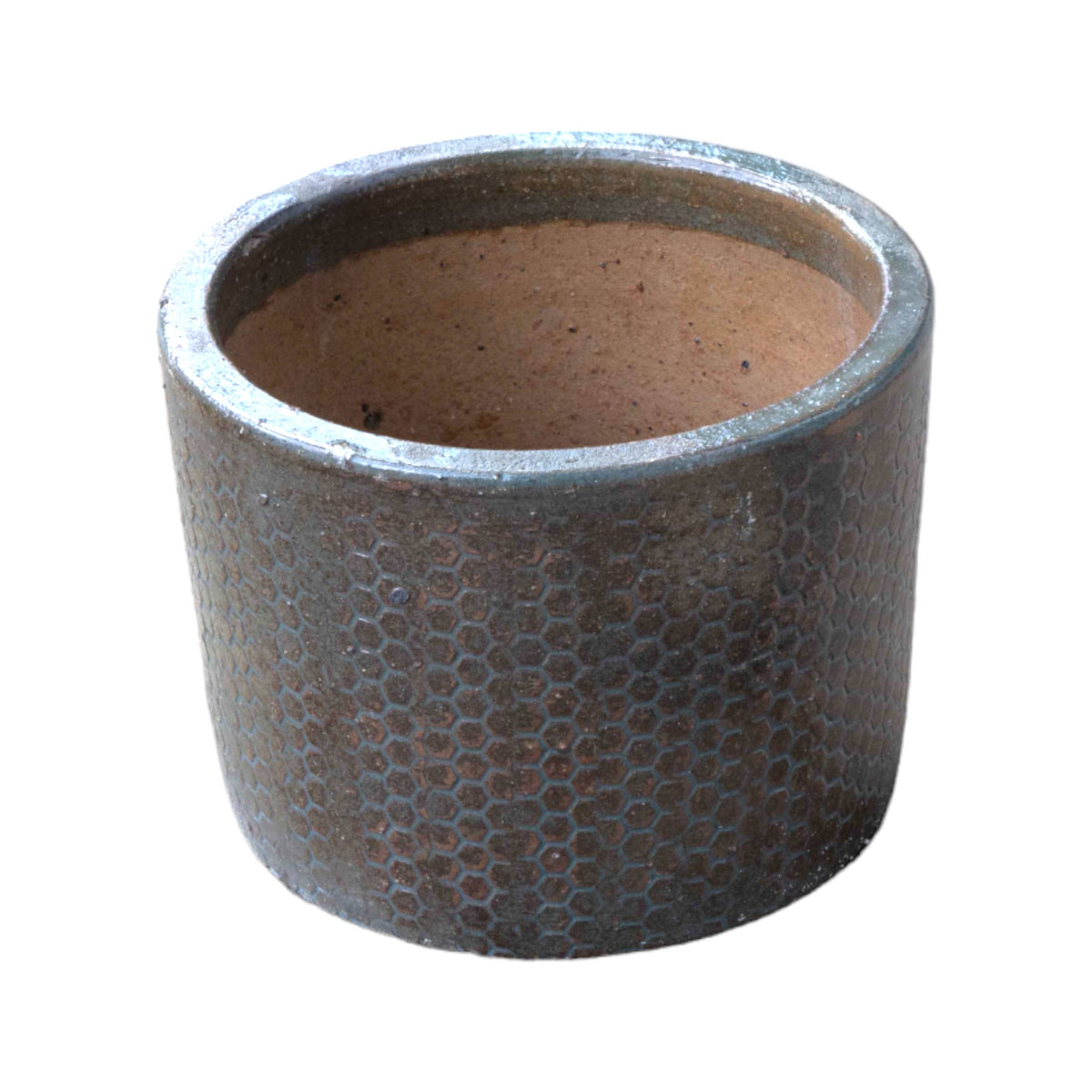 Round Antique Ceramic Pot