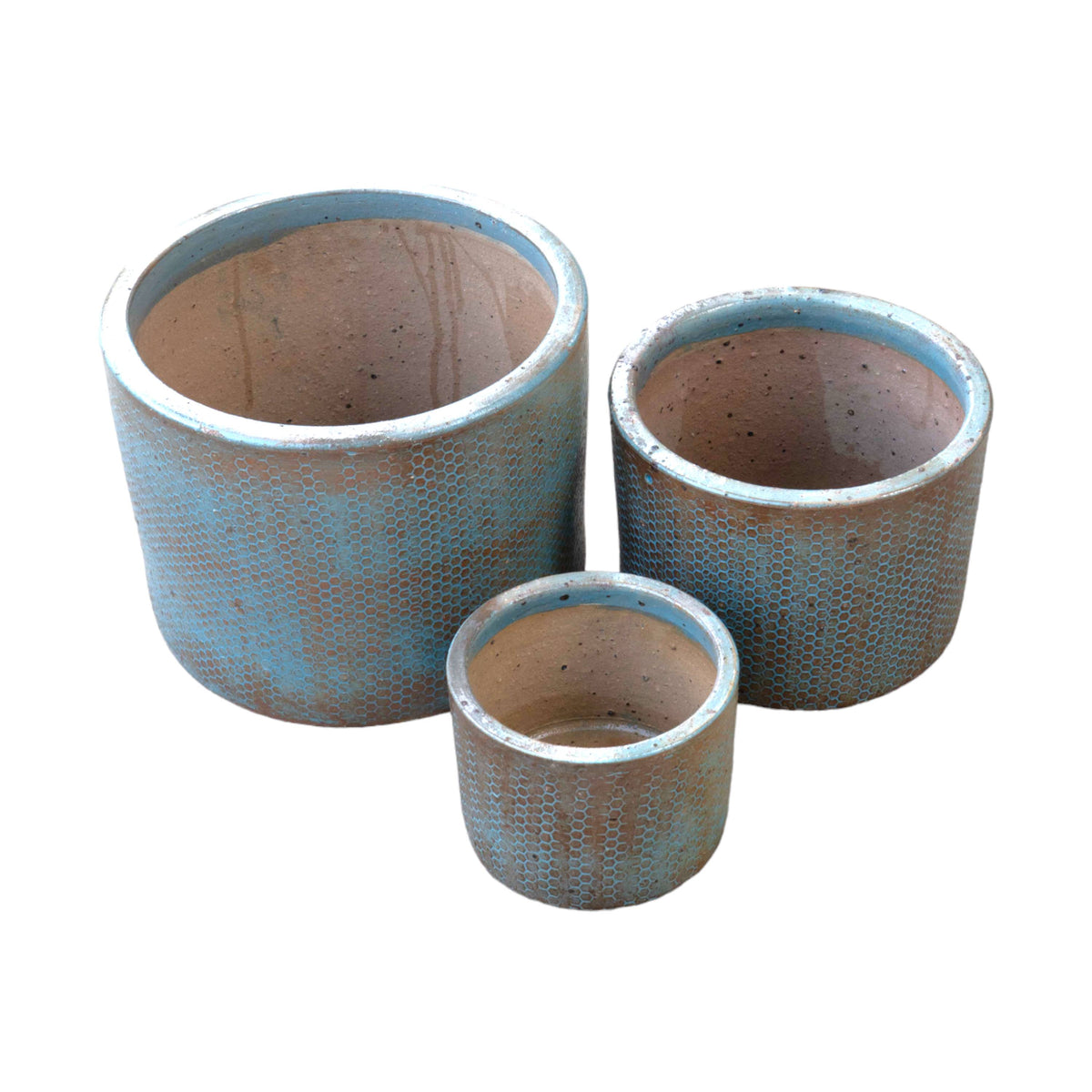 Round Antique Ceramic Pot
