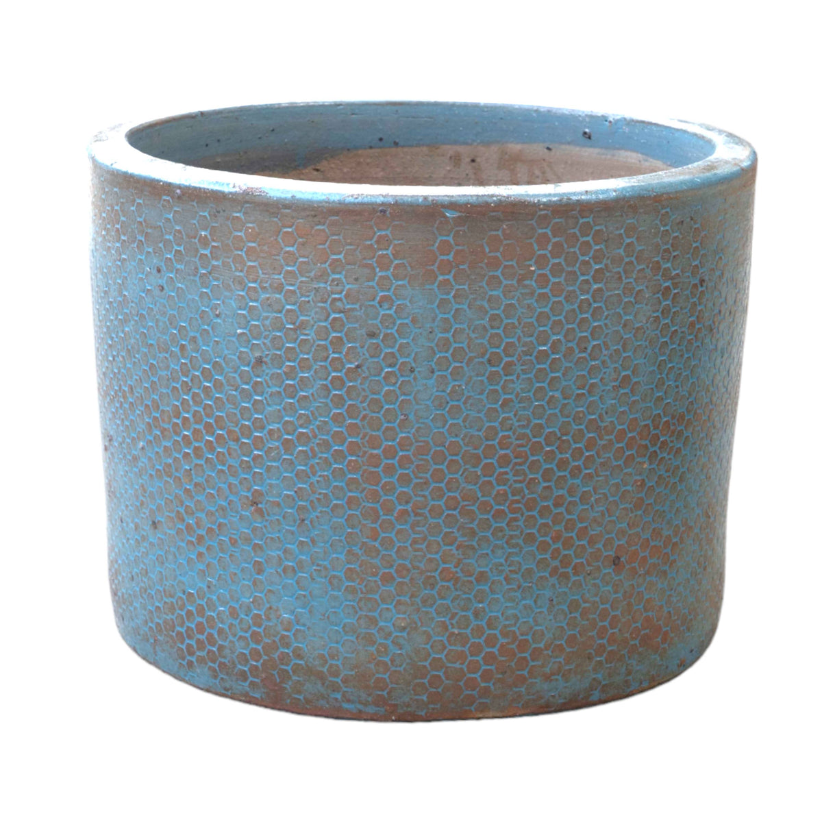 Round Antique Ceramic Pot