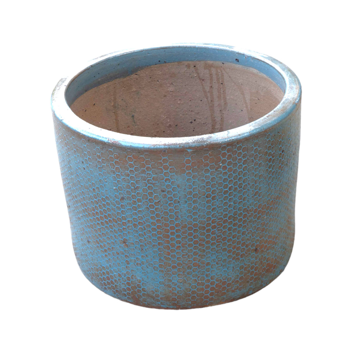 Round Antique Ceramic Pot