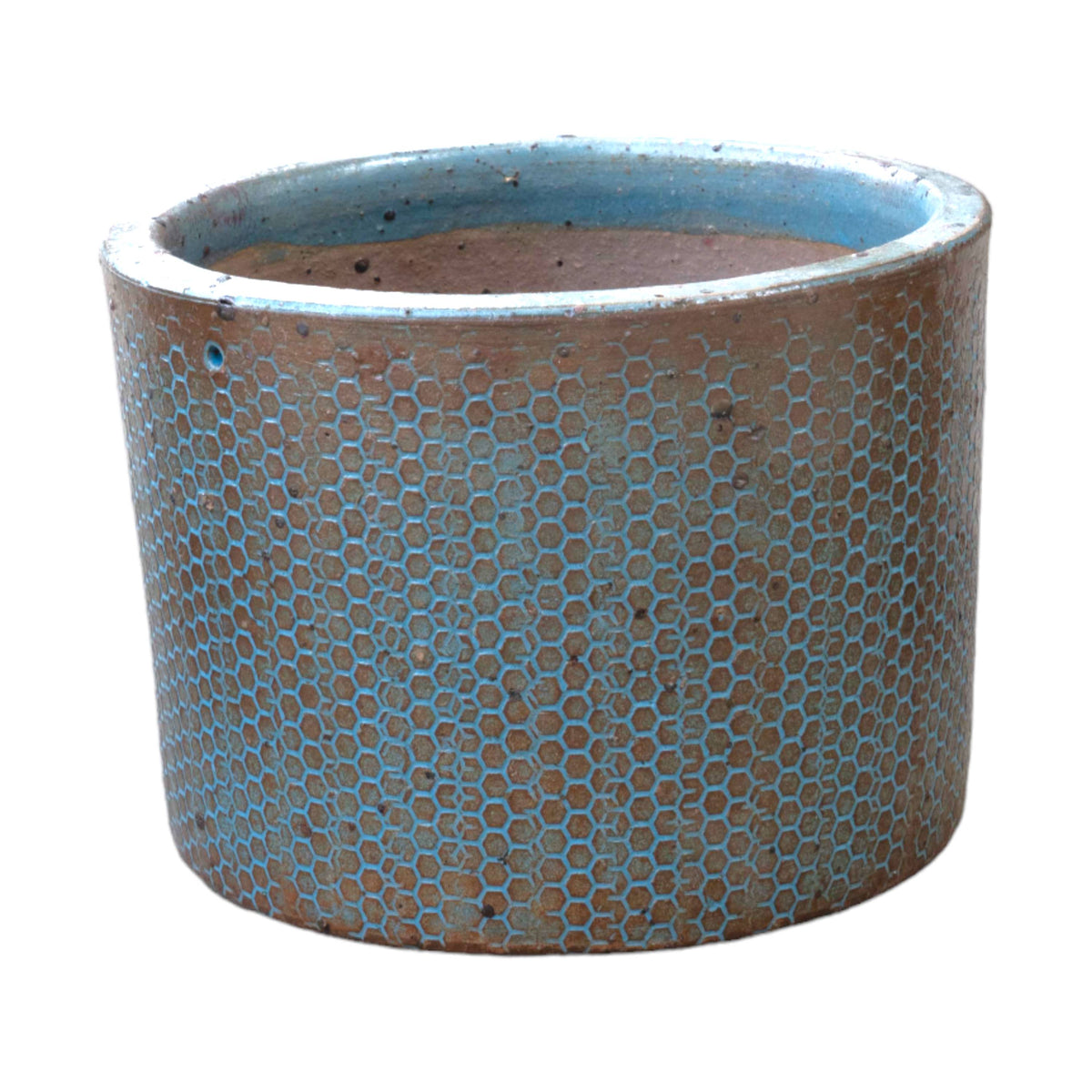 Round Antique Ceramic Pot