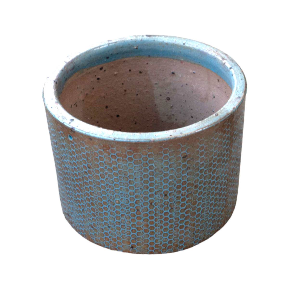 Round Antique Ceramic Pot