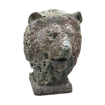 Ceramic Lion Garden Figurine