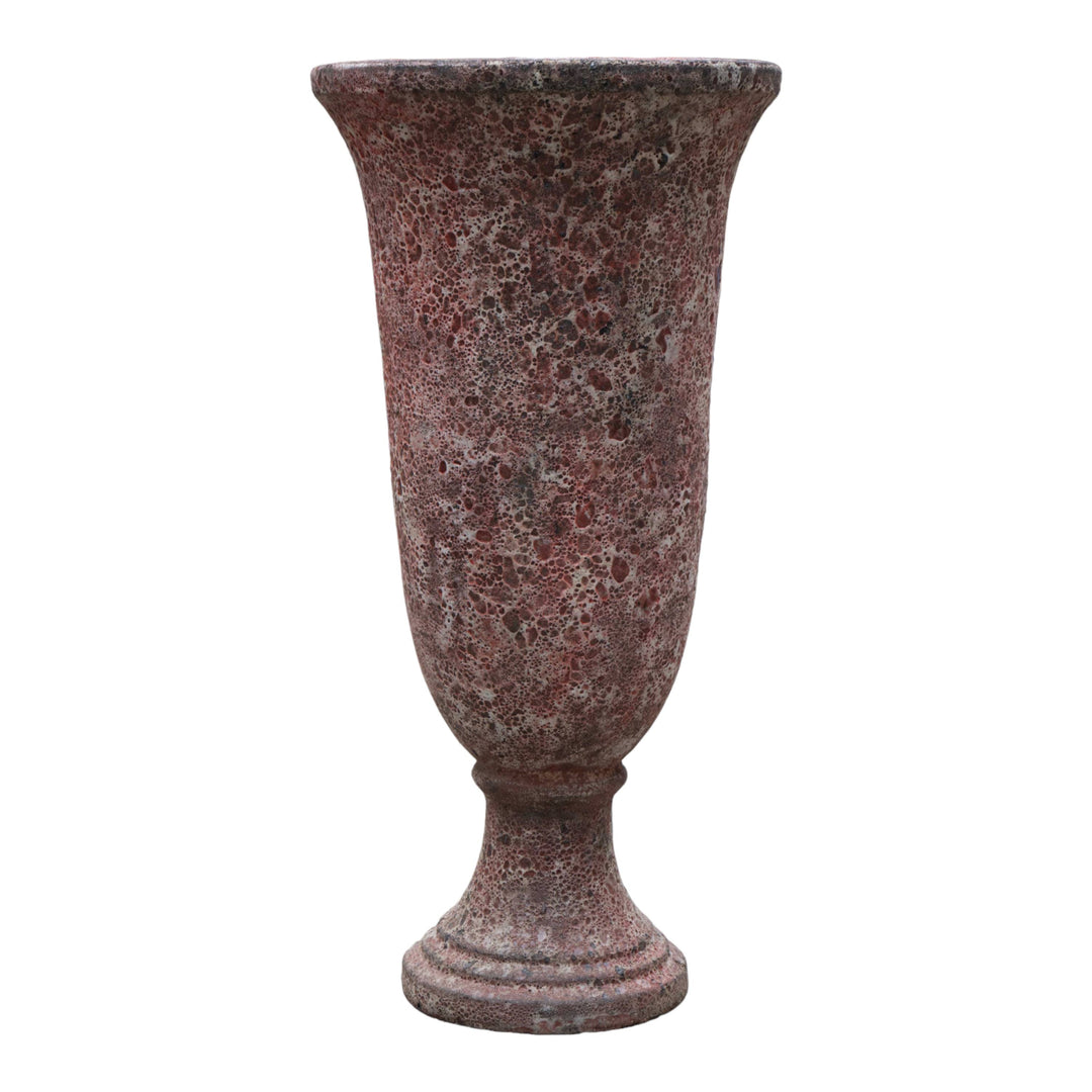 Olpe Tall Ceramic Urn