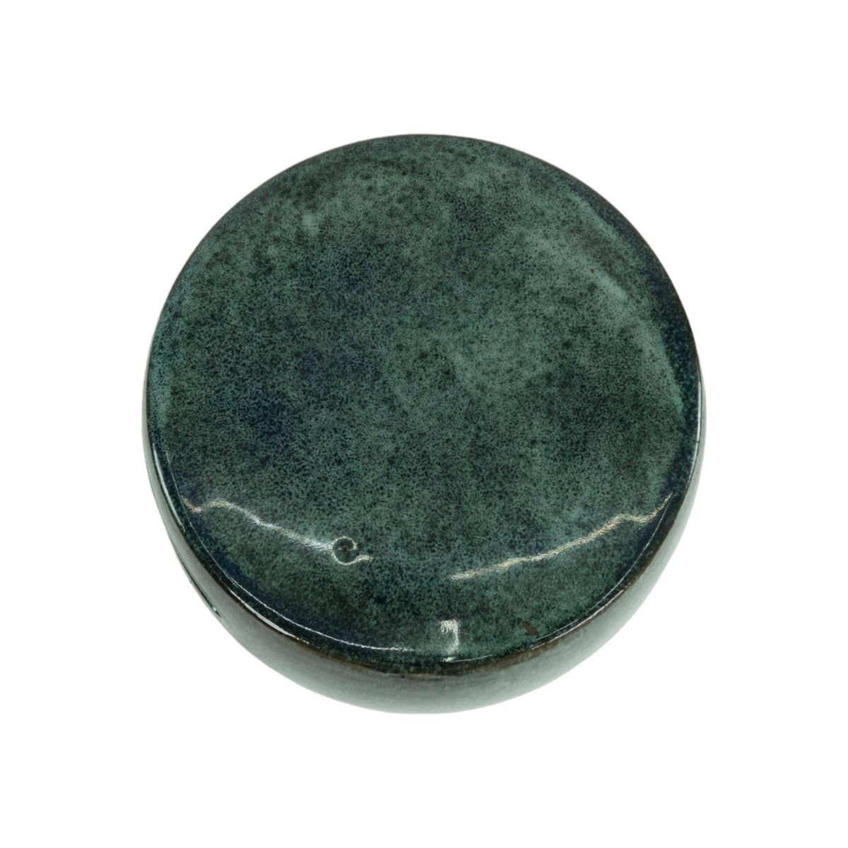 Ceramic Garden Pedestal Blue