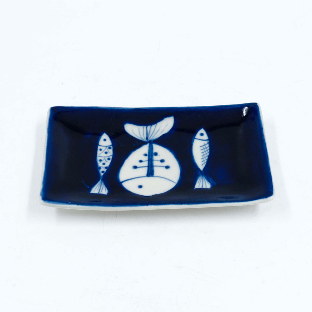 Aquatic Whimsy Rectangular Serving Tray