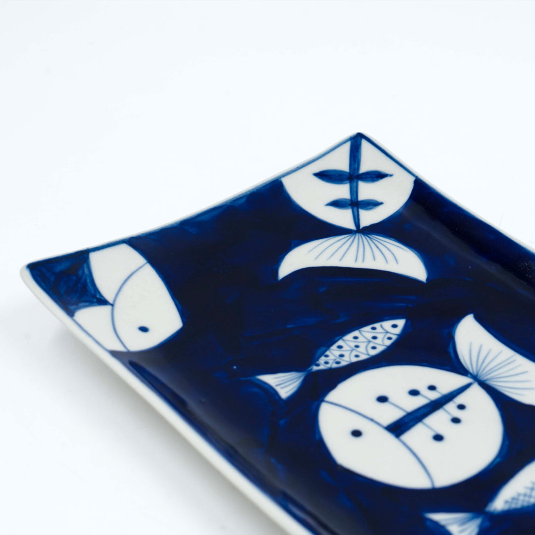 Aquatic Whimsy Rectangular Serving Tray