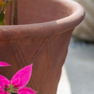 Black Clay Pot Brown