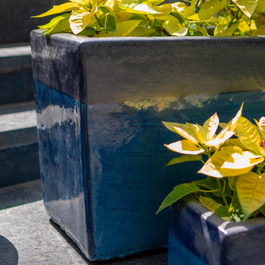 Outdoor Glazed Floreira Paris Pot