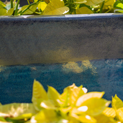 Outdoor Glazed Floreira Paris Pot