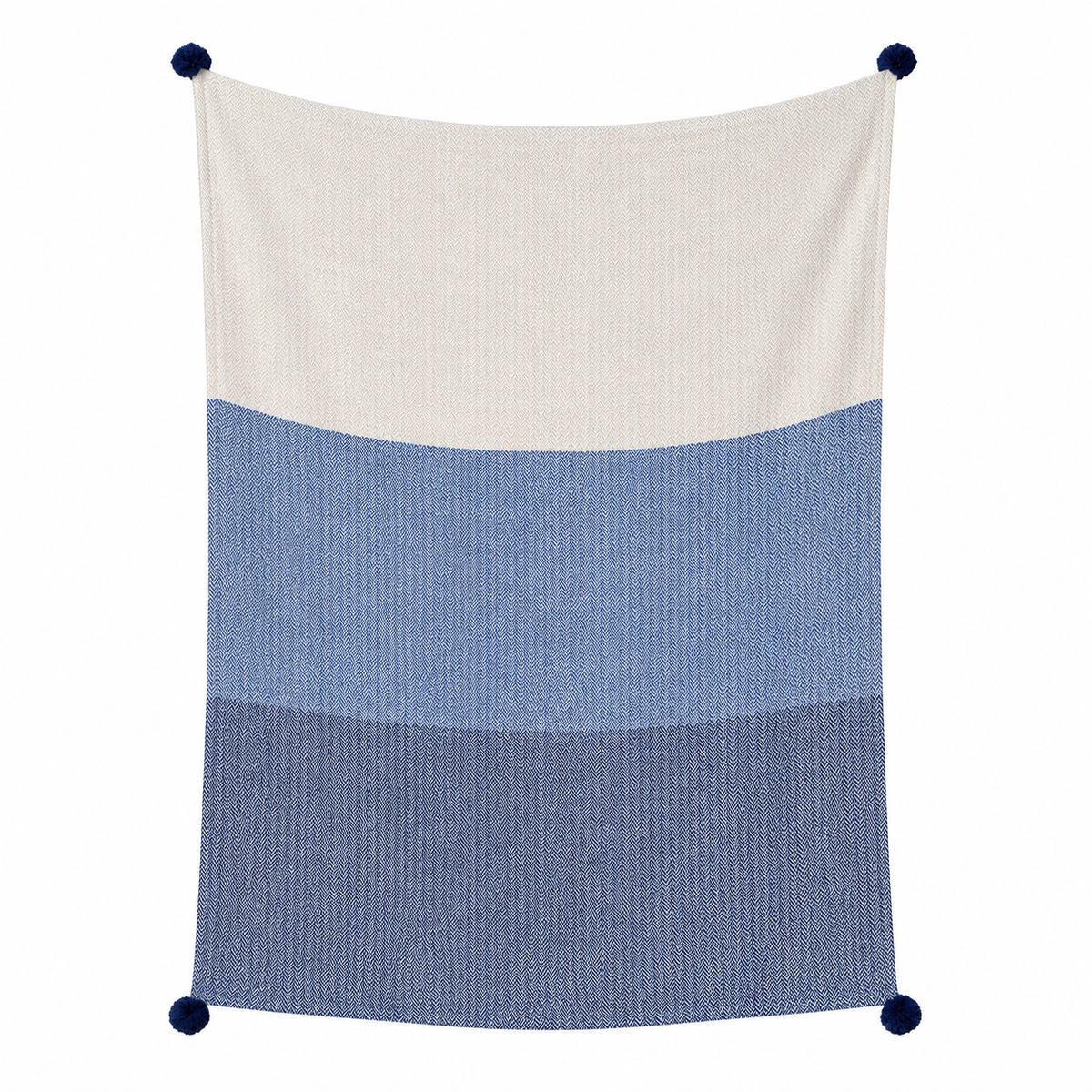 COLOR BLOCK THROWS