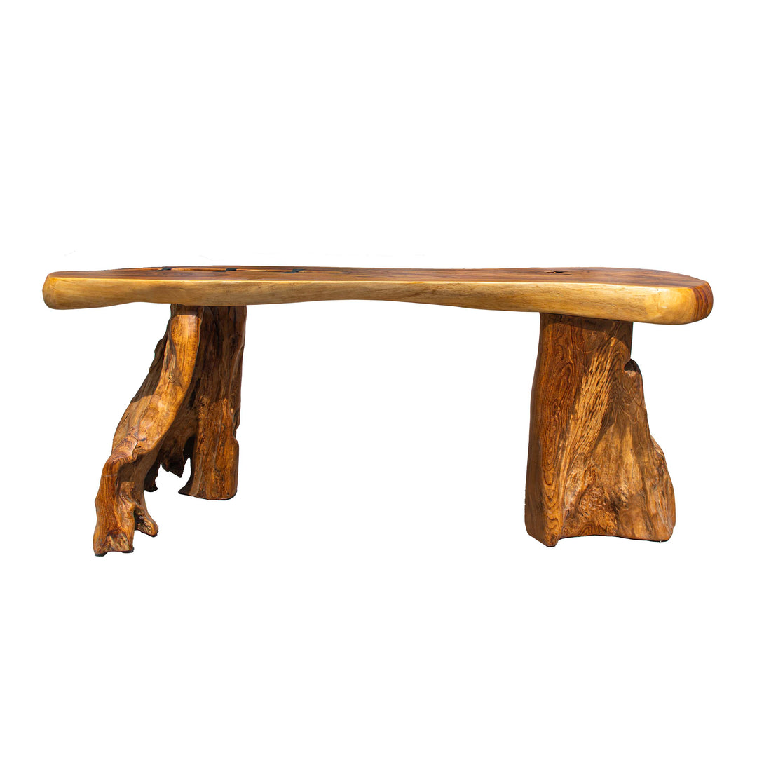 Ahvi Teak Wood Bench - 4 Feet