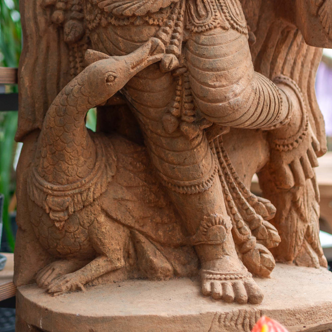 Dancing Tharini Under Tree Sculpture