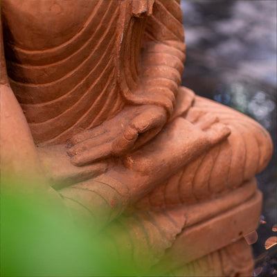 Classic Buddha Meditating Sculpture