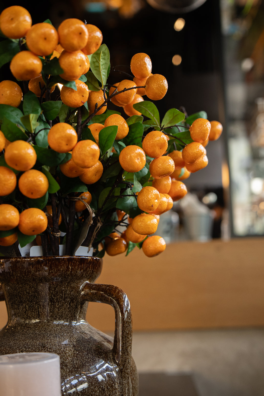 FAUX TANGERINE STEM
