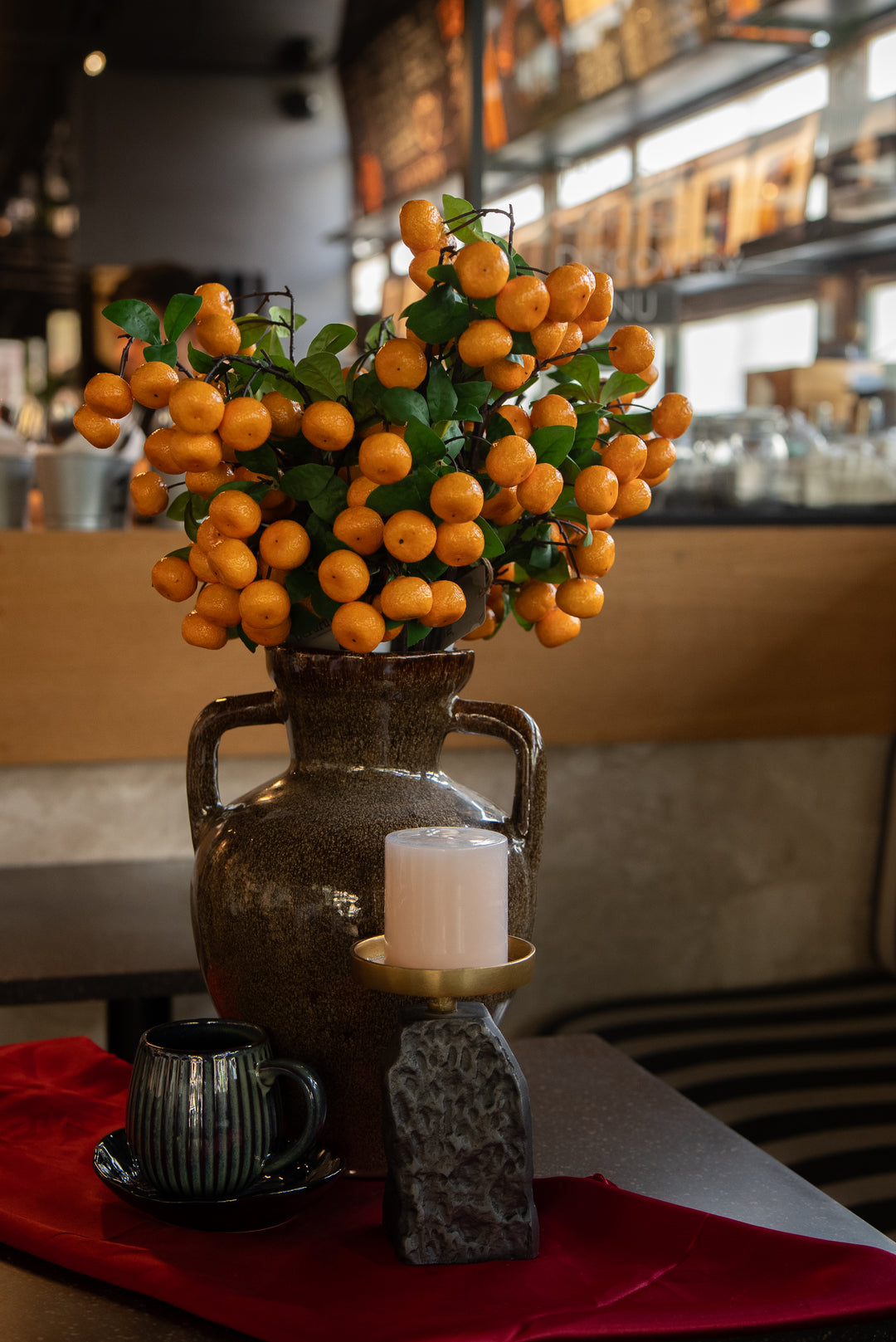 FAUX TANGERINE STEM