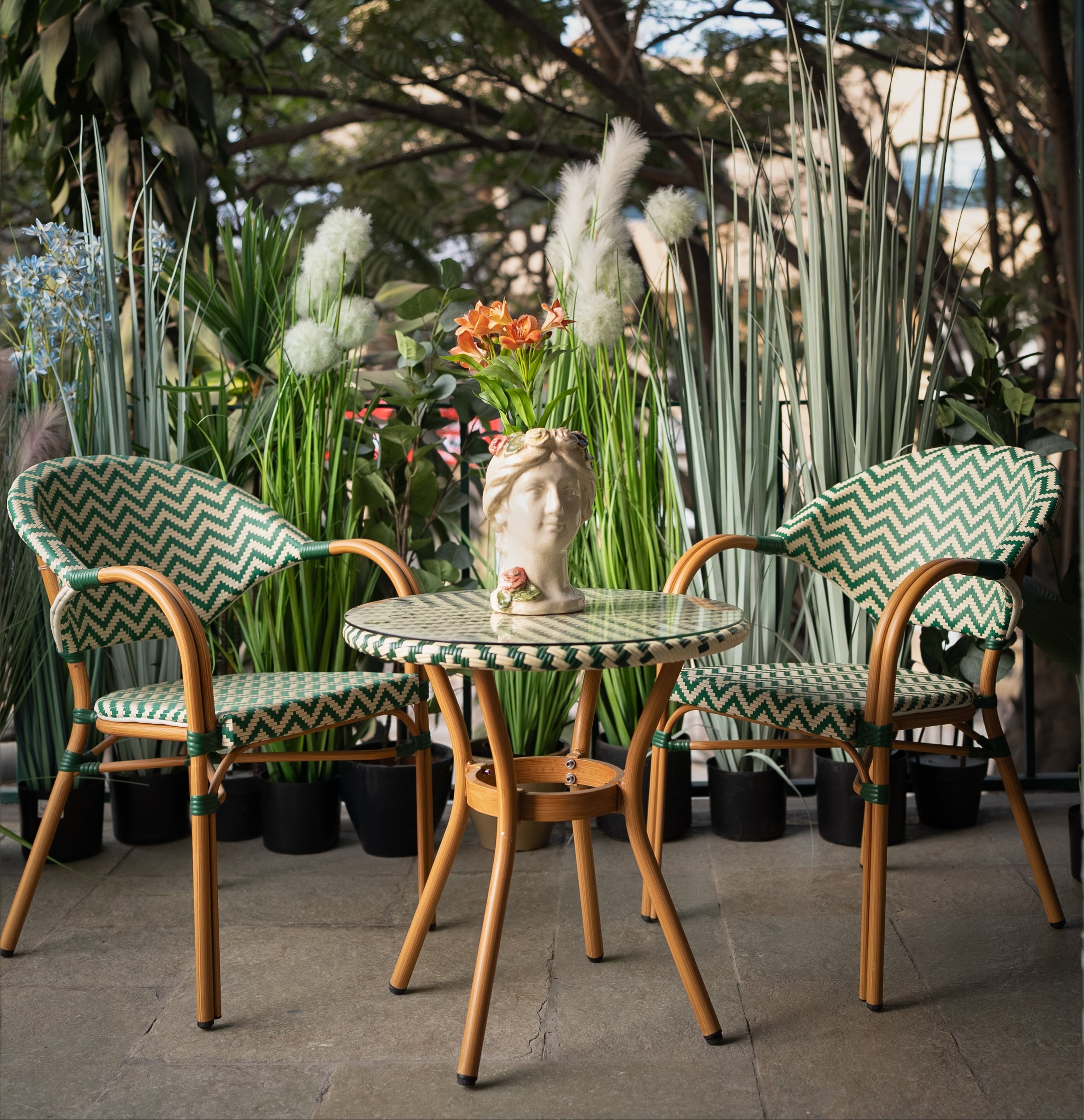 Quin Rattan Bistro Chair
