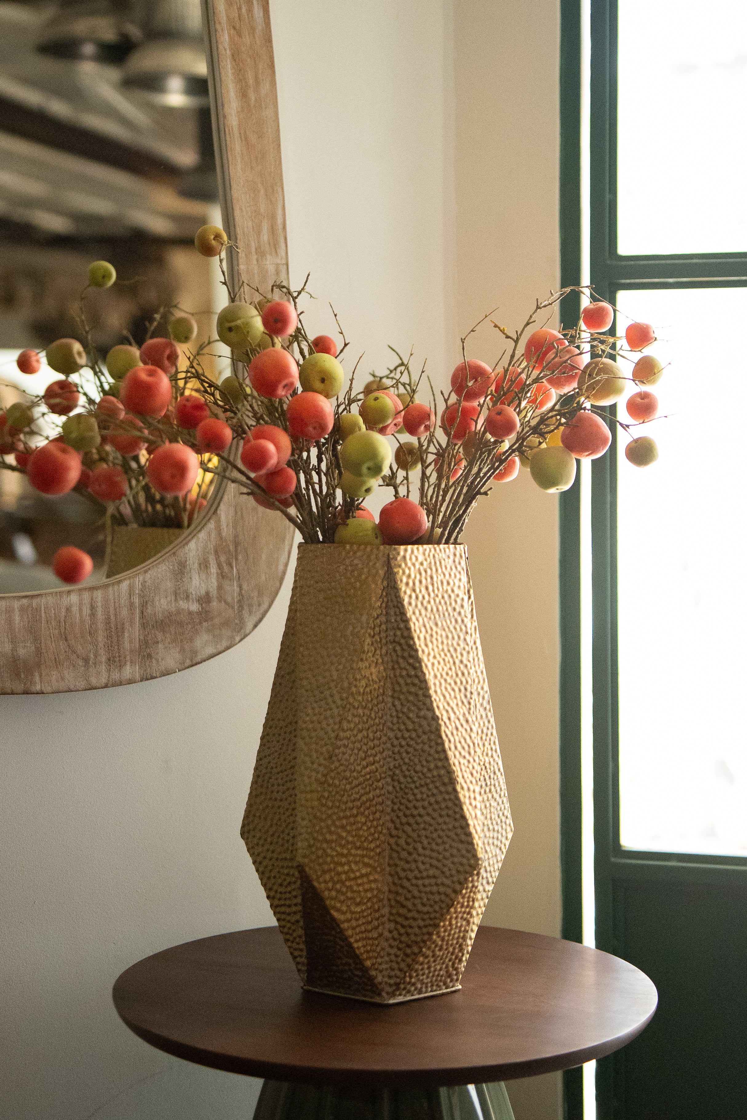 Willa Metal Planter Antique