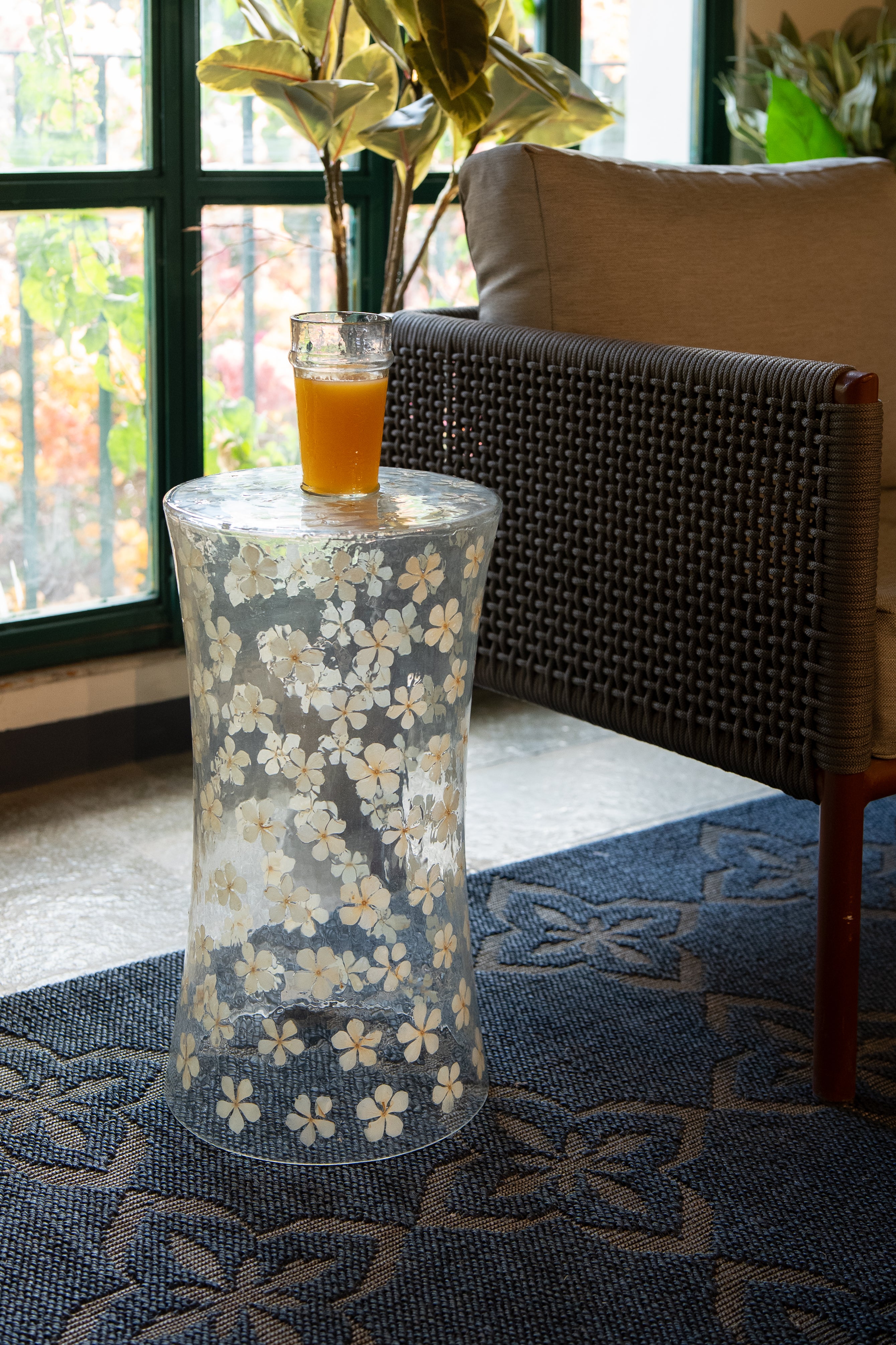 Gigi Floral Side Table