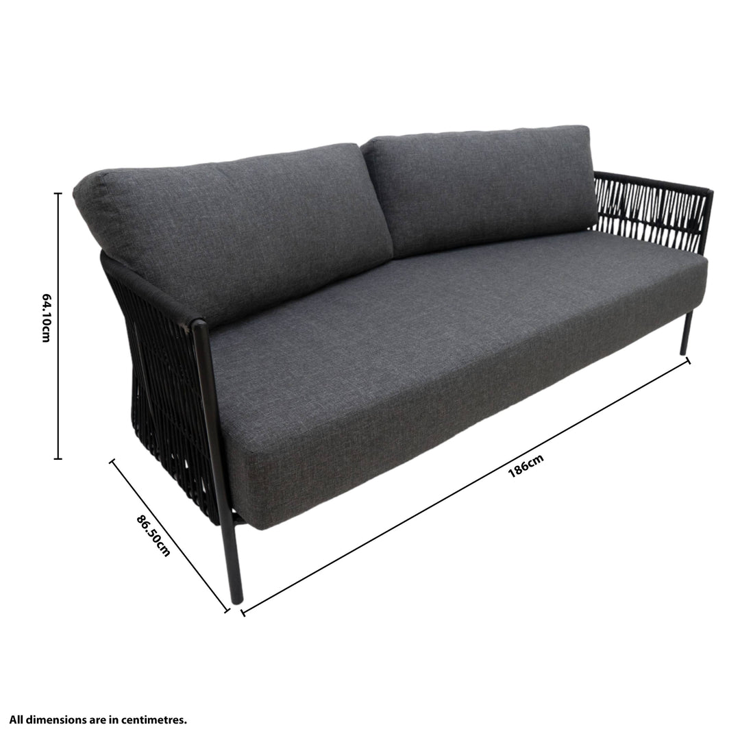 Anayet Outdoor Sofa Set (3Piece Set)