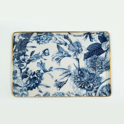 Brittany Blanc Large Rectangle Serving Tray